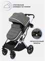 Коляска-трансформер 3 в 1 Mowbaby Jasper Silver green 4670078653482