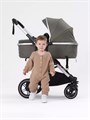 Коляска-трансформер 3 в 1 Mowbaby Jasper Silver green 4670078653482