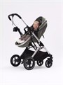 Коляска-трансформер 3 в 1 Mowbaby Jasper Silver green 4670078653482