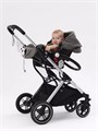 Коляска-трансформер 3 в 1 Mowbaby Jasper Silver green 4670078653482
