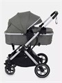 Коляска-трансформер 3 в 1 Mowbaby Jasper Silver green 4670078653482