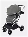 Коляска-трансформер 3 в 1 Mowbaby Jasper Silver green 4670078653482