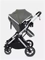Коляска-трансформер 3 в 1 Mowbaby Jasper Silver green 4670078653482