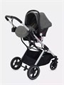 Коляска-трансформер 3 в 1 Mowbaby Jasper Silver green 4670078653482