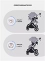 Коляска-трансформер 3 в 1 Mowbaby Jasper Silver grey 4670078653499