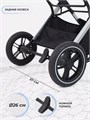Коляска-трансформер 3 в 1 Mowbaby Jasper Silver grey 4670078653499