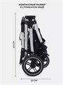 Коляска-трансформер 3 в 1 Mowbaby Jasper Silver grey 4670078653499