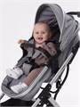 Коляска-трансформер 3 в 1 Mowbaby Jasper Silver grey 4670078653499