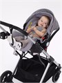 Коляска-трансформер 3 в 1 Mowbaby Jasper Silver grey 4670078653499