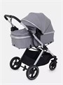 Коляска-трансформер 3 в 1 Mowbaby Jasper Silver grey 4670078653499