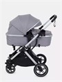 Коляска-трансформер 3 в 1 Mowbaby Jasper Silver grey 4670078653499