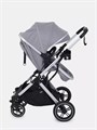 Коляска-трансформер 3 в 1 Mowbaby Jasper Silver grey 4670078653499