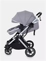 Коляска-трансформер 3 в 1 Mowbaby Jasper Silver grey 4670078653499