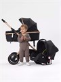 Коляска-трансформер 3 в 1 Mowbaby Jasper Gold black 4670078653475