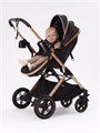 Коляска-трансформер 3 в 1 Mowbaby Jasper Gold black 4670078653475