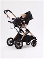 Коляска-трансформер 3 в 1 Mowbaby Jasper Gold black 4670078653475