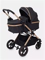 Коляска-трансформер 3 в 1 Mowbaby Jasper Gold black 4670078653475