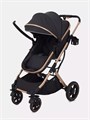 Коляска-трансформер 3 в 1 Mowbaby Jasper Gold black 4670078653475