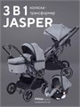 Коляска-трансформер 3 в 1 Mowbaby Jasper Grey 4670078666161