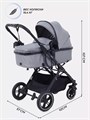 Коляска-трансформер 3 в 1 Mowbaby Jasper Grey 4670078666161