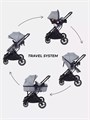 Коляска-трансформер 3 в 1 Mowbaby Jasper Grey 4670078666161