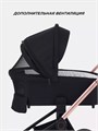 Коляска 3 в 1 Mowbaby Zoom Gold 2025 black 4670078666185