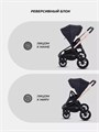 Коляска 3 в 1 Mowbaby Zoom Gold 2025 black 4670078666185