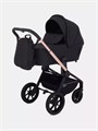 Коляска 3 в 1 Mowbaby Zoom Gold 2025 black 4670078666185