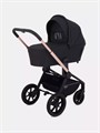 Коляска 3 в 1 Mowbaby Zoom Gold 2025 black 4670078666185