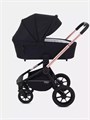 Коляска 3 в 1 Mowbaby Zoom Gold 2025 black 4670078666185