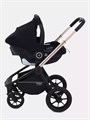 Коляска 3 в 1 Mowbaby Zoom Gold 2025 black 4670078666185