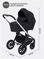 Коляска 3 в 1 Mowbaby Zoom Silver 2025 black 4670078666192