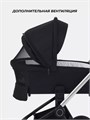 Коляска 3 в 1 Mowbaby Zoom Silver 2025 black 4670078666192