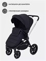 Коляска 3 в 1 Mowbaby Zoom Silver 2025 black 4670078666192