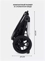 Коляска 3 в 1 Mowbaby Zoom Silver 2025 black 4670078666192