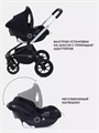 Коляска 3 в 1 Mowbaby Zoom Silver 2025 black 4670078666192