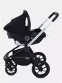 Коляска 3 в 1 Mowbaby Zoom Silver 2025 black 4670078666192