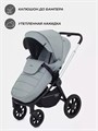 Коляска 3 в 1 Mowbaby Zoom Silver 2025 green tea 4670078666239