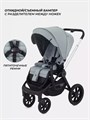 Коляска 3 в 1 Mowbaby Zoom Silver 2025 green tea 4670078666239