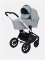 Коляска 3 в 1 Mowbaby Zoom Silver 2025 green tea 4670078666239