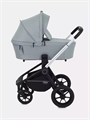 Коляска 3 в 1 Mowbaby Zoom Silver 2025 green tea 4670078666239