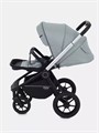 Коляска 3 в 1 Mowbaby Zoom Silver 2025 green tea 4670078666239
