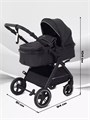Коляска-трансформер Rant Basic Roller 2024 Black 4670078653345