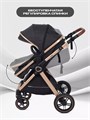 Коляска-трансформер Rant Basic Roller Gold 2024 Black 4670078653376