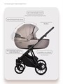 Коляска 3 в 1 Riko Basic Montana X 50 Beige 5907729455706