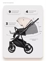 Коляска 3 в 1 Riko Basic Montana X Plus 43 Mocca 5907729455690