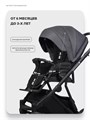 Коляска 3 в 1 Riko Basic Montana X 53 Dark grey 5907729455737