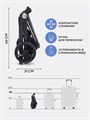 Коляска прогулочная Mowbaby Finch Graphite 4670078656933
