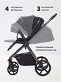 Коляска 2 в 1 Rant Teo Black Chrome Black 26019