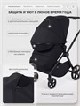 Коляска прогулочная Mowbaby Amber Black 4670078679444